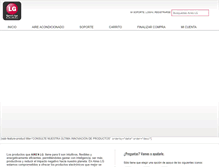 Tablet Screenshot of lgservicios.net